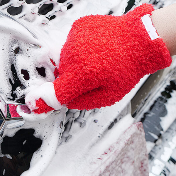 Maxshine Plush Microfiber Gloves (par) - Guantes de Microfibra