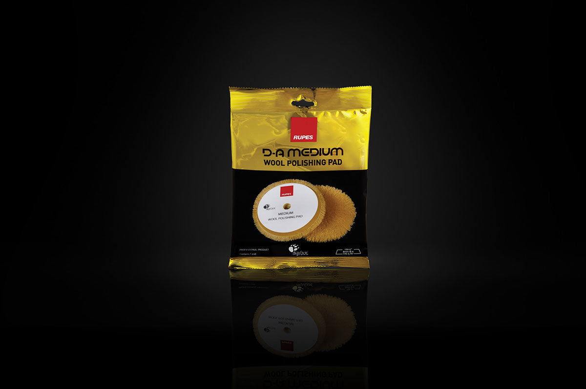 Rupes DA Medium Wool Polishing Pad - Pad de Lana Corte Medio 3/ 5/ 6"