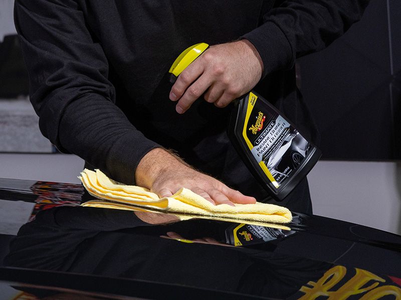 Ultimate Insane Shine Paint Glosser Meguiars 473ml - Cera para Autos Sintética en Spray