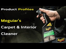 Cargar y reproducir el video en el visor de la galería, Carpet & Interior Cleaner Meguiars 473ml - Limpia Tapiz Auto