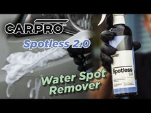 Cargar y reproducir el video en el visor de la galería, Carpro Spotless 2.0 Water Spot Remover 500ml - Removedor De Marcas De Agua