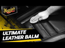Cargar y reproducir el video en el visor de la galería, Ultimate Leather Balm Meguiar's - Acondicionador de Cueros
