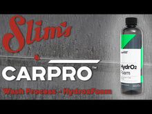 Cargar y reproducir el video en el visor de la galería, Carpro Hydro2 Foam - Shampoo Sellador Base Cerámica para Autos 500 ml