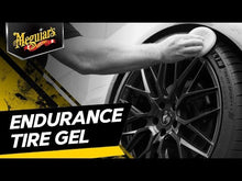 Cargar y reproducir el video en el visor de la galería, Endurance High Gloss Gel Meguiars - Renovador de Neumáticos en Gel 473m
