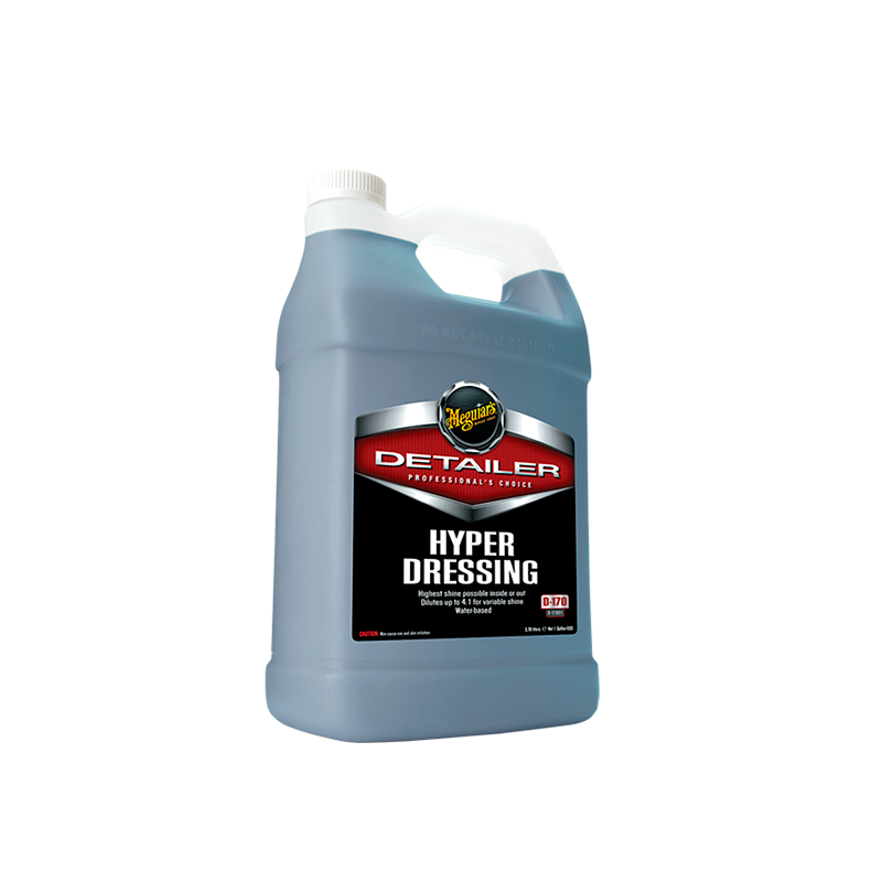 Meguiar's Hyper Dressing 3.78Ltrs - Restaurador de Gomas y Plásticos Automotriz