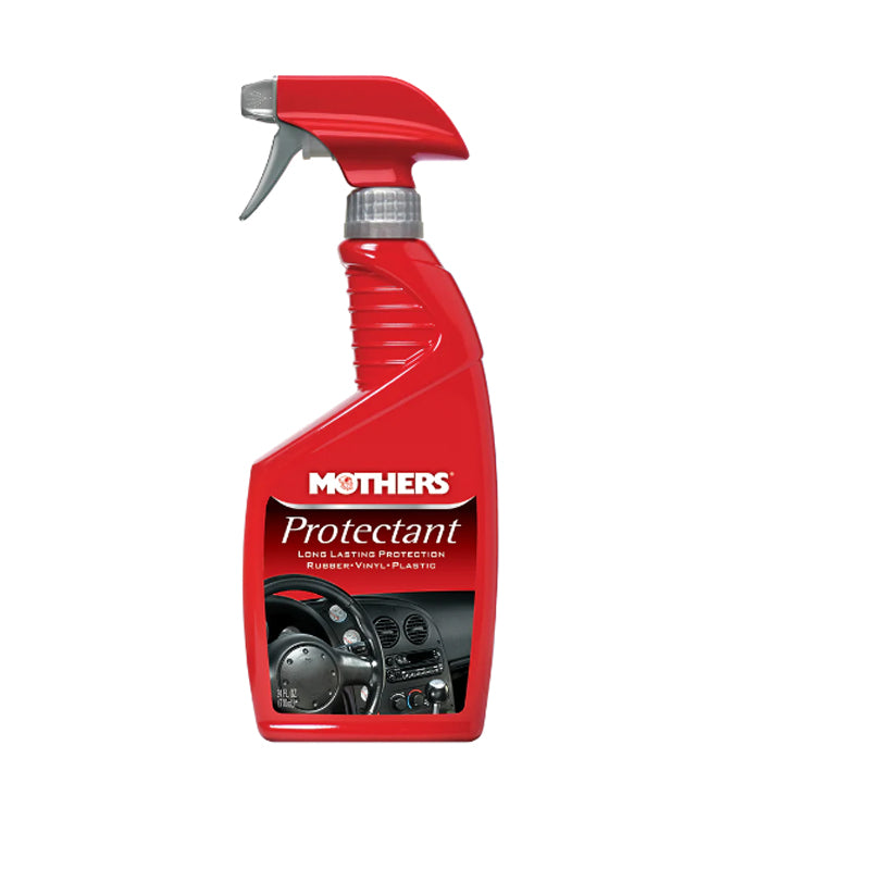 Mothers® Protectant Rubber-Vinyl-Plastic Care - Limpiador y Protector de Interiores Automotriz