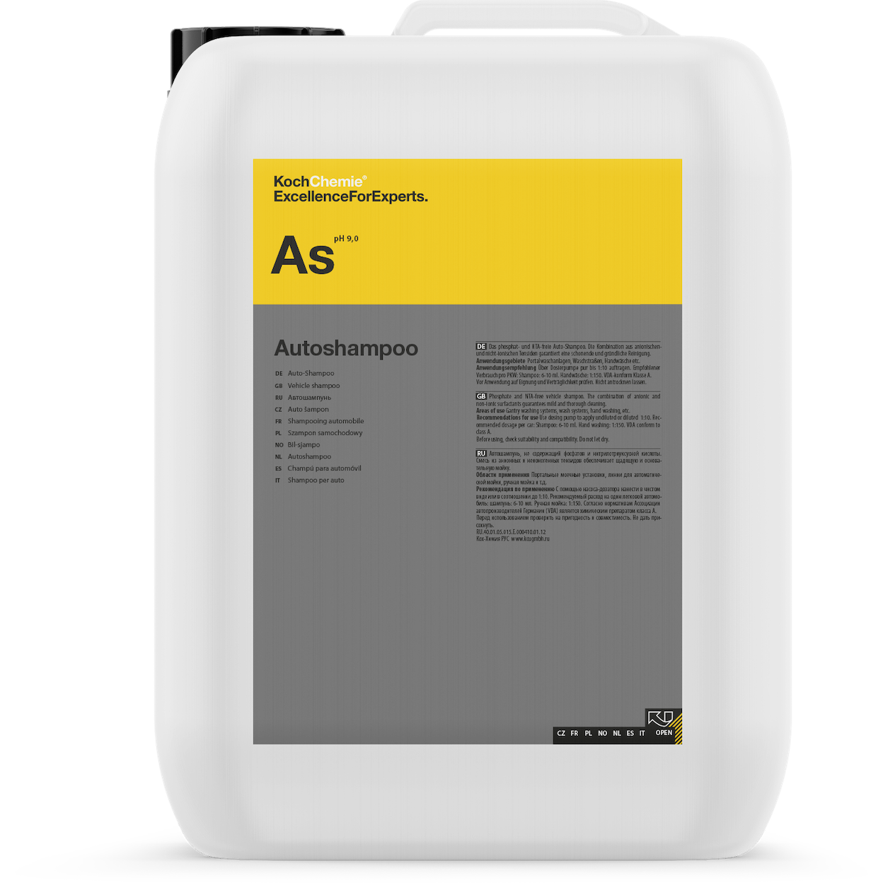 Shampoo para Autos Koch Chemie® Aktivwasche Active Shampoo 11kg