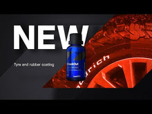 Cargar y reproducir el video en el visor de la galería, CarPro® CQUARTZ BlackOut - Tire & Rubber Coating 100ml - Sellador Cerámico Plásticos y Gomas