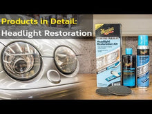 Cargar y reproducir el video en el visor de la galería, Meguiar's® Headlight Restoration Two Step Kit - Kit Restaurador de Focos