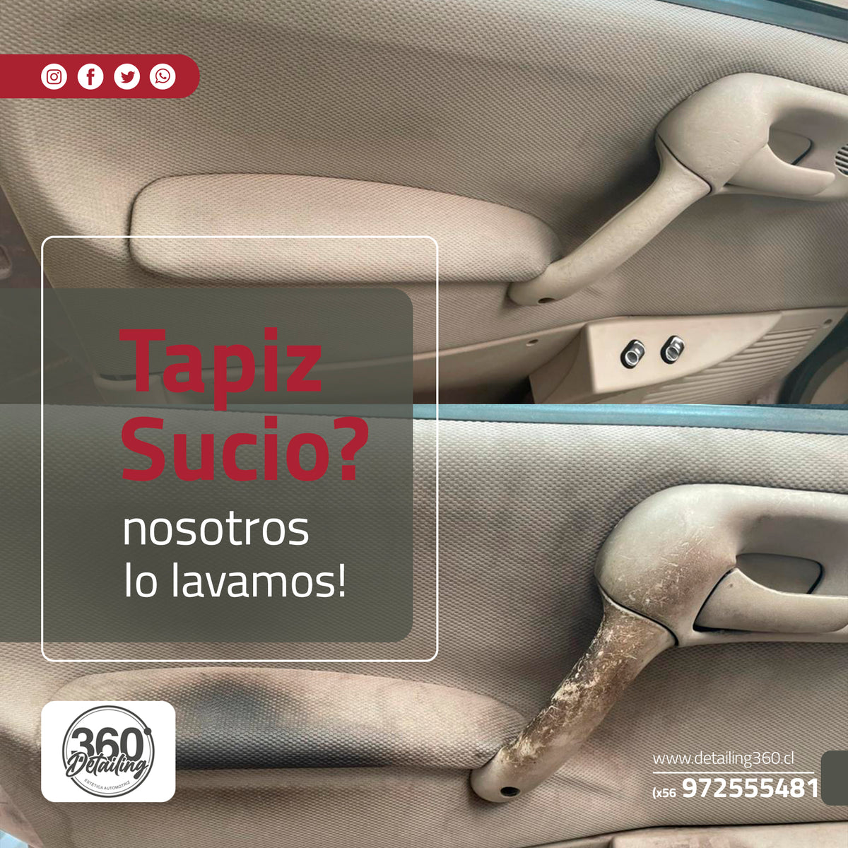 limpieza tapiz meguiars