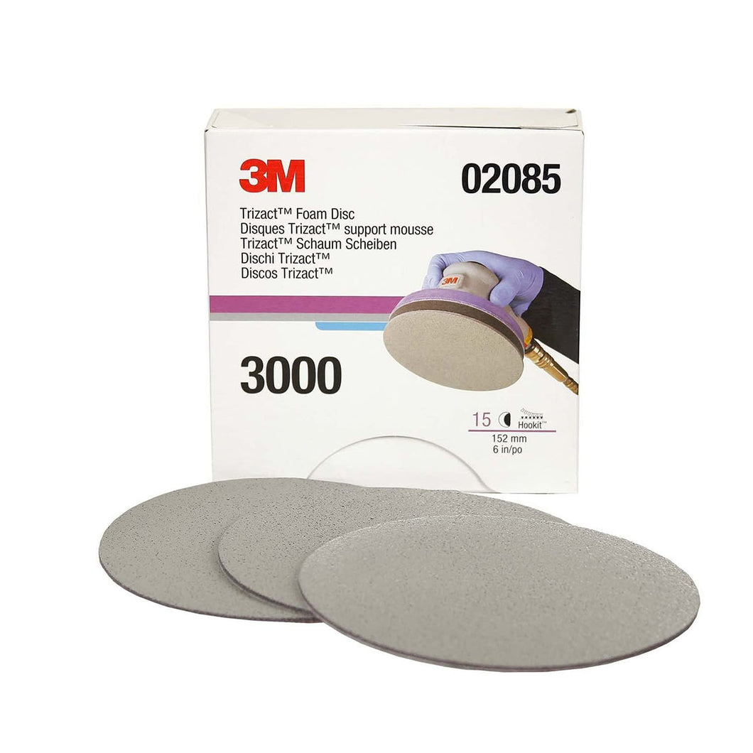 3M Trizact 3000 - Disco Lija Orbital Trizact Hookit™ 3M™ P3000