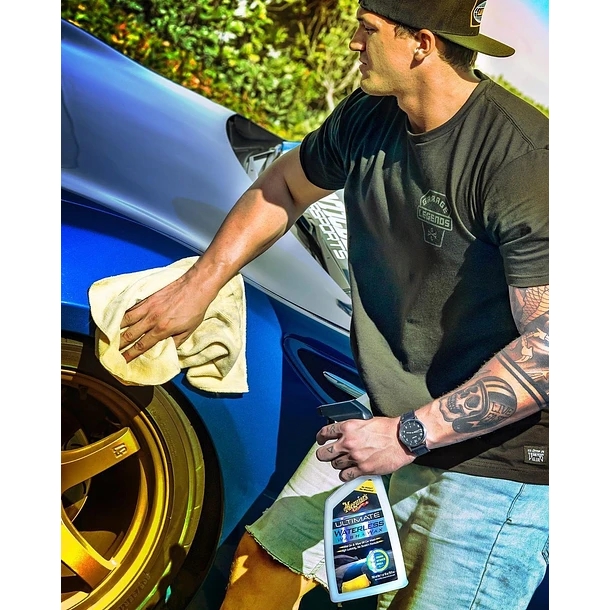 Meguiars Ultimate Waterless Wash & Wax - Limpiador y Shampoo en Seco