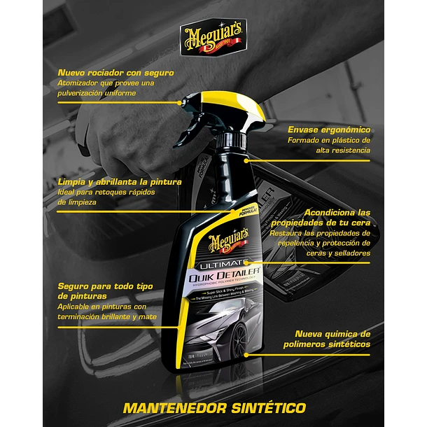 Ultimate Quik Detailer Meguiars - Detallador Rápido