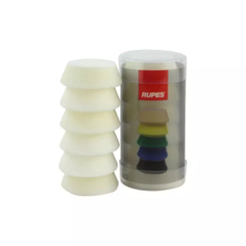Rupes 1'' White Ultra Fine Foam 6 Pack