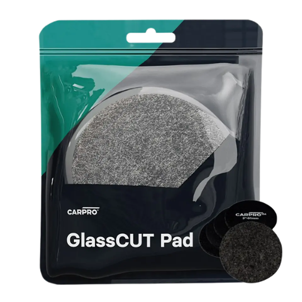Carpro Glass Rayon Polishing Pad - Pack Pad Pulido Vidrios 3″ y 5" (5 unidades)