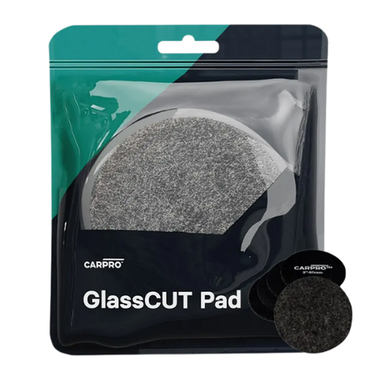 Carpro Glass Rayon Polishing Pad - Pack Pad Pulido Vidrios 3″ y 5" (5 unidades)