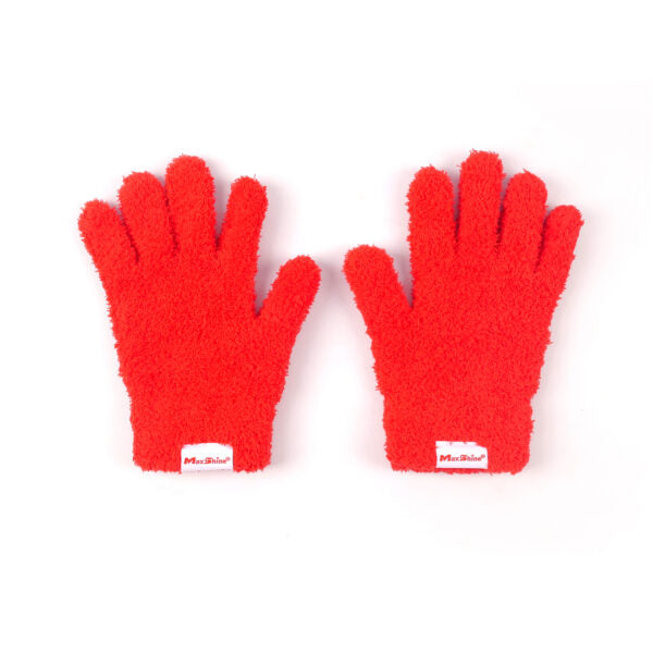 Maxshine Plush Microfiber Gloves (par) - Guantes de Microfibra
