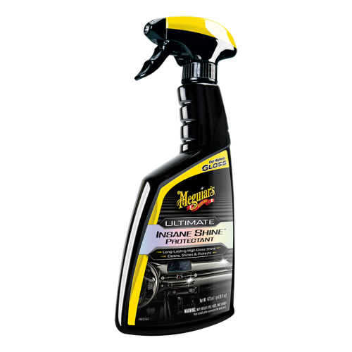 Ultimate Insane Shine Protectant Spray Meguiars  - Limpiador y Protector de Interiores Auto 473ml
