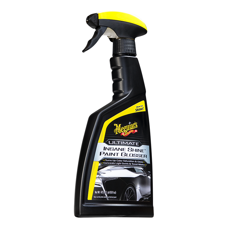 Ultimate Insane Shine Paint Glosser Meguiars - Cera para Autos Sintética en Spray