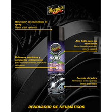 Cargar imagen en el visor de la galería, Meguiars NXT Insane Shine Tire Coating -Renovador De Neumáticos 425gr.
