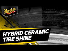 Cargar y reproducir el video en el visor de la galería, Hybrid Ceramic Tire Shine Meguiars - Renovador de Neumáticos Cerámico 473ml
