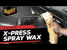 Cargar y reproducir el video en el visor de la galería, Meguiars Synthetic X-Press Spray Wax 3.78L - Cera Para Autos Profesional
