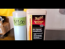 Cargar y reproducir el video en el visor de la galería, M100 Mirror Glaze Pro Speed Compound 946ml - Compuesto de Corrección
