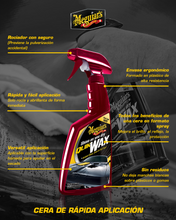 Cargar imagen en el visor de la galería, Quik Wax Meguiars - Cera para Autos Rápida 710ml
