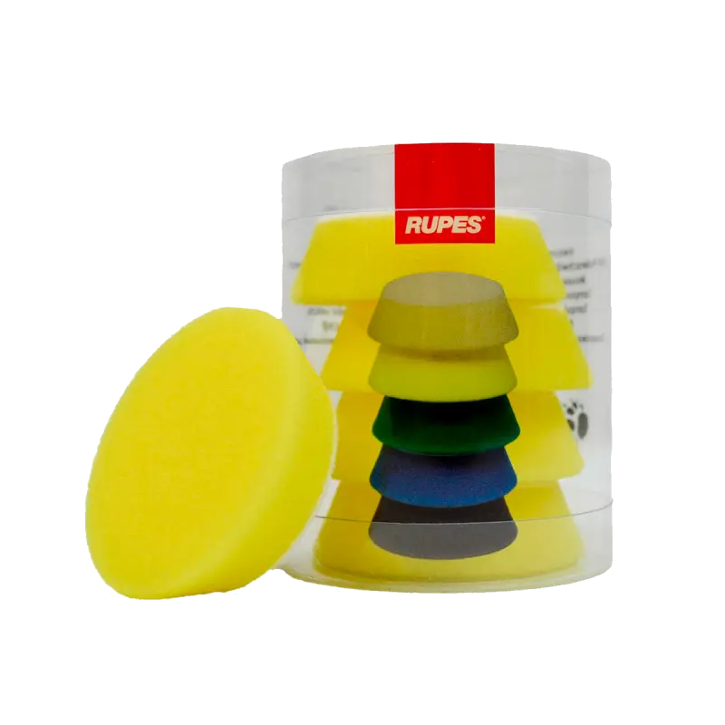 Rupes 2'' Yelow Fine Foam 4 Pack