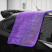 Cargar imagen en el visor de la galería, Maxshine Purple Duo Twisted Drying Towel  1200 GSM  - Toalla De Microfibra Para Secado
