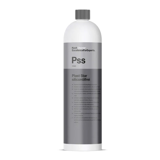 Koch Chemie Plast Star Siliconoelfrei PSS 1L - Acondicionador de Gomas y Plásticos Exteriores