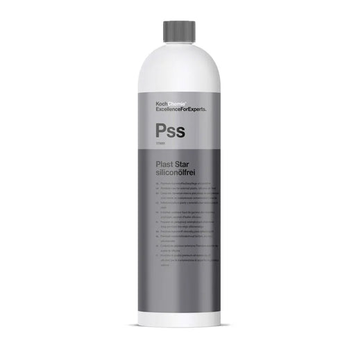 Abrillantador de Gomas y Plásticos Exteriores Koch Chemie® Plast Star Siliconoelfrei PSS 1L