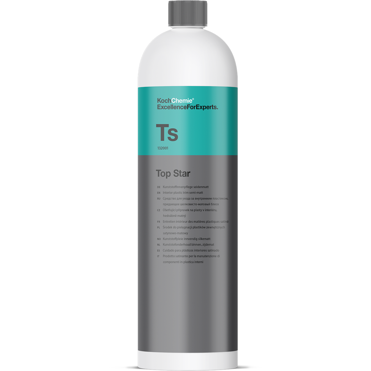 Abrillantador de Gomas y Plásticos Interiores Koch Chemie® Top Star 1 L