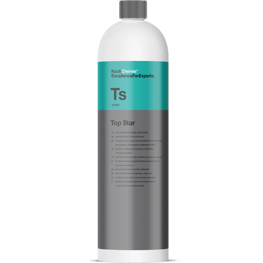 Abrillantador de Gomas y Plásticos Interiores Koch Chemie® Top Star 1 L