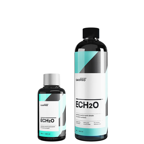 Shampoo para Autos en Seco y Quick Detailer CarPro® ECH2O Waterless & QD 500 ml / 1000 ml