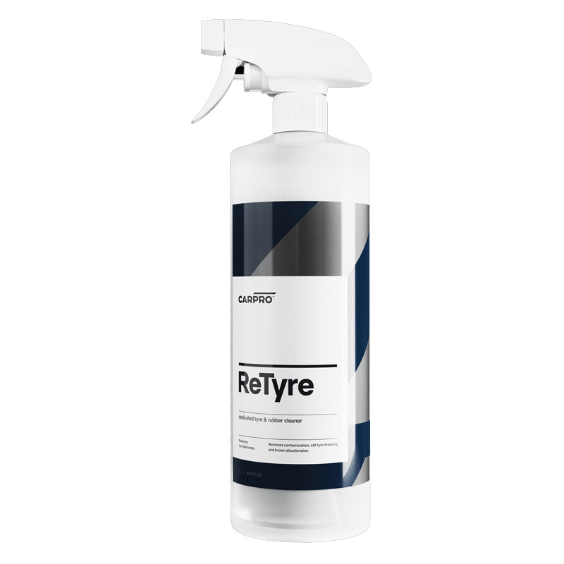 CarPro® ReTyre Tire & Rubber Cleaner 1000 ml - Limpiador y Renovador de Gomas