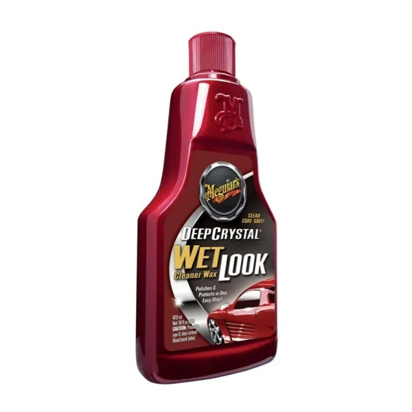 Meguiars Deep Crystal Wetlook Cleaner Wax 473mL - Cera para Pulir para Autos