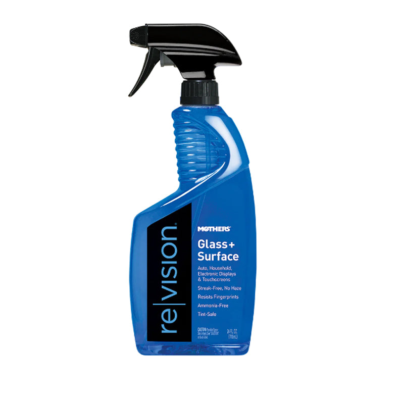 Mothers® Revision® Glass + Surface Cleaner 24oz. / 710 mL - Limpia Vidrios para Autos