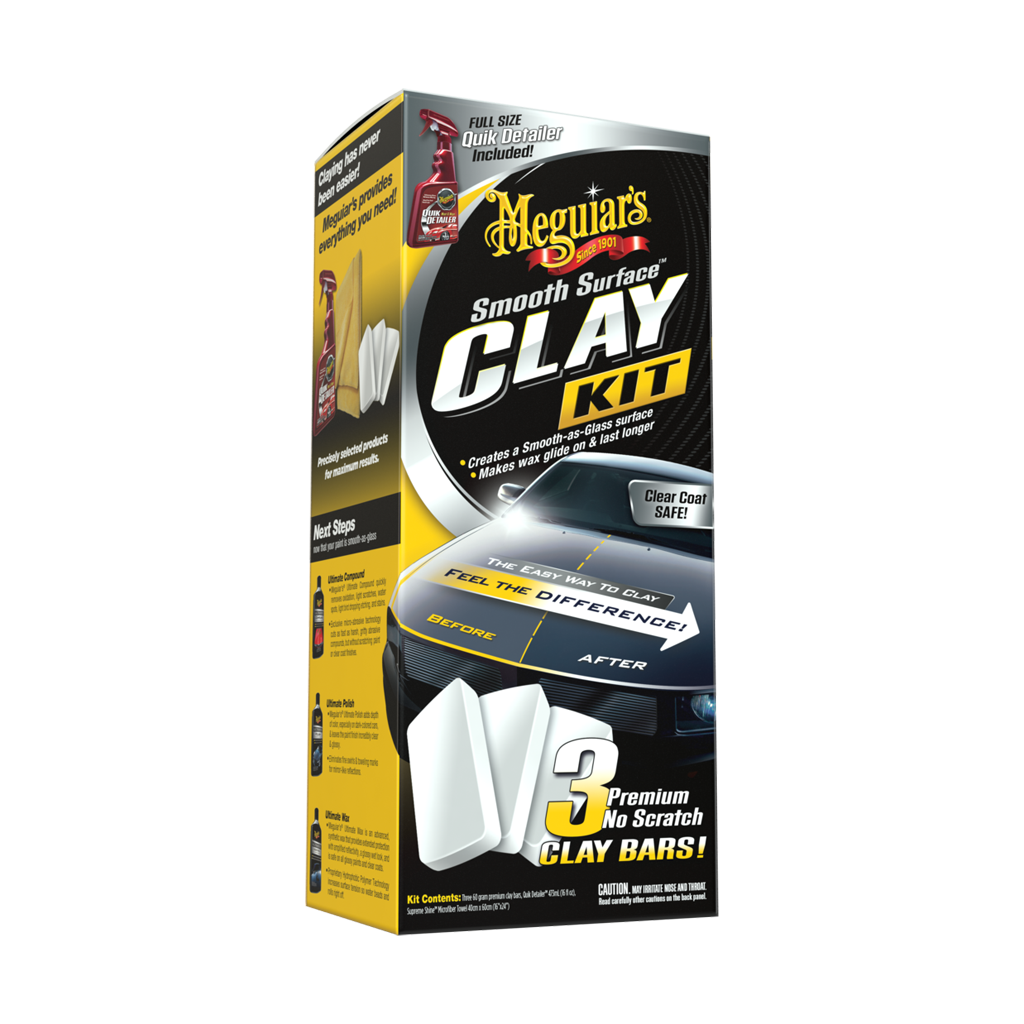 Kit Clay Superficies Suaves Meguiar's® Smooth Surface Clay Kit