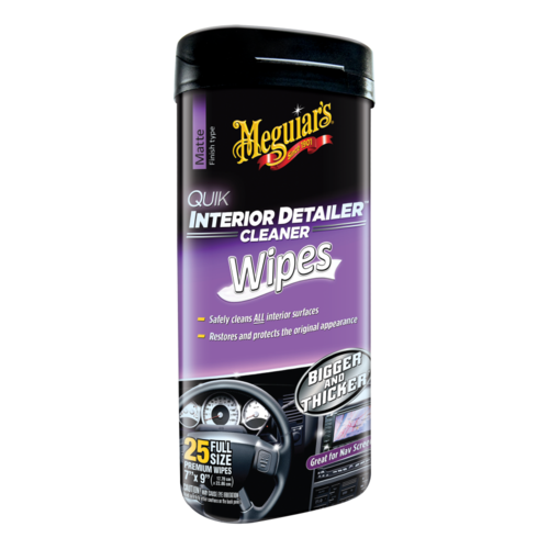 Limpiador Interior Auto Quick Interior Meguiar's® Detailer Wipes (25 - 7x9 Inches)