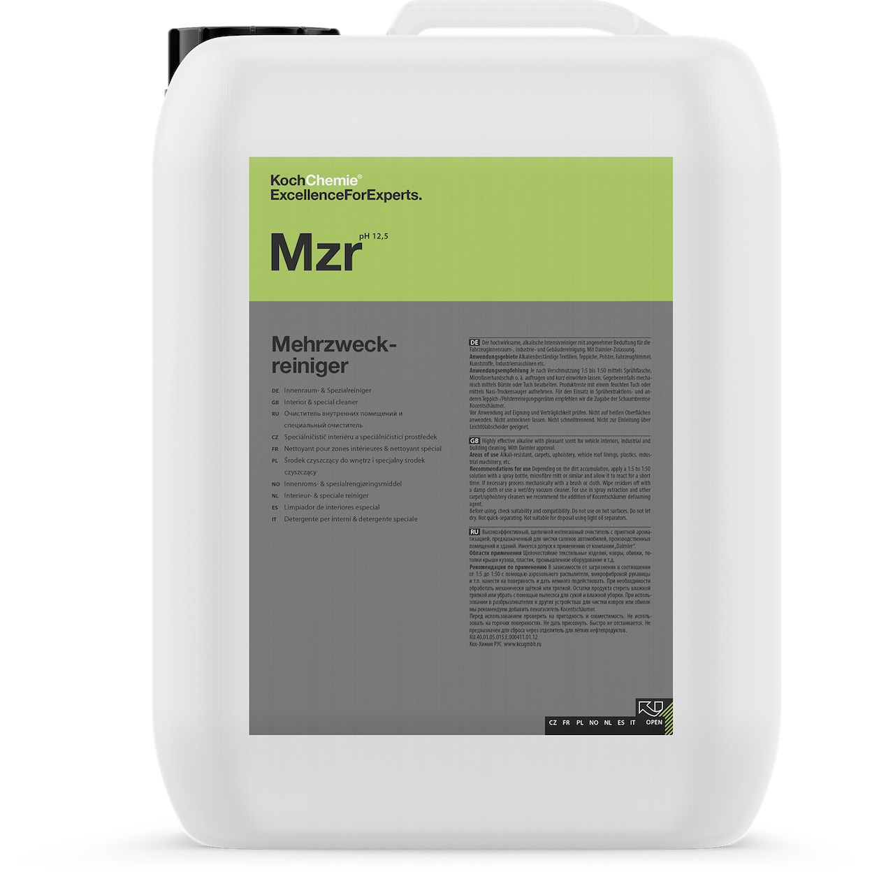 Limpiador Multipropósito APC Koch Chemie® Mehrzweckreiniger Mzr 10L