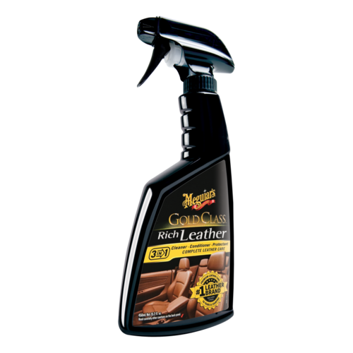 Gold Class Rich Leather Spray Meguiar's  473ml - Limpiador de Cueros en Spray