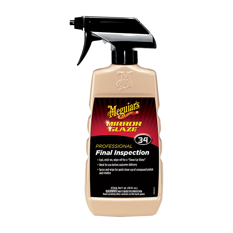 Limpiador y Preparador de Superficies Meguiars® Mirror Glaze Final Inspection 473ml