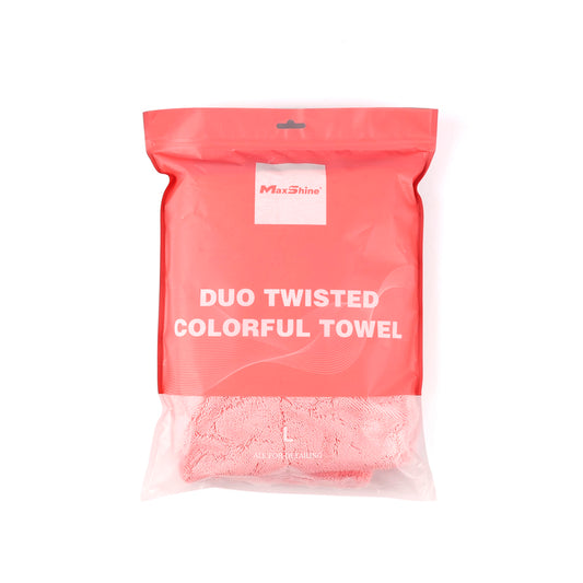 Maxshine Duo Twisted Colorful Towel 1200 GSM  - Toalla De Microfibra Para Secado