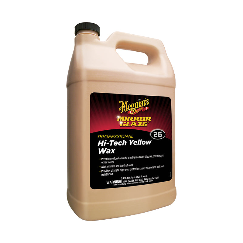 Meguiar's Hi-Tech Yellow Wax Mirror Glaze - Cera Para Autos Profesional