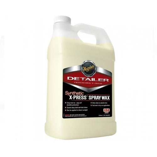 Meguiars Synthetic X-Press Spray Wax 3.78L - Cera Para Autos Profesional