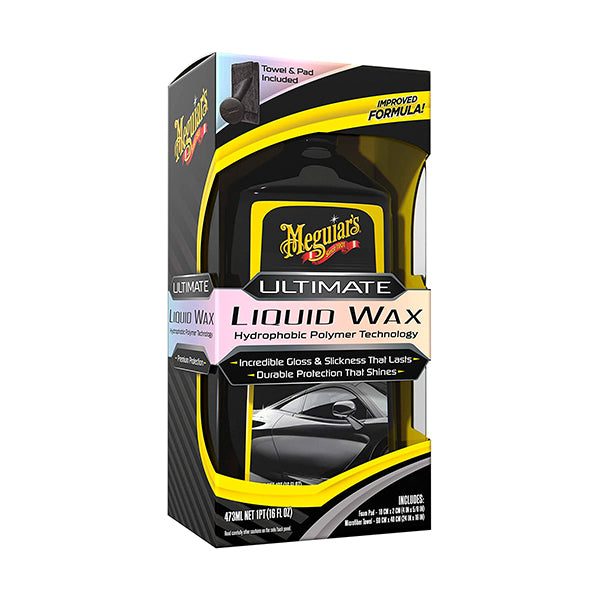 Meguiar's New Ultimate Liquid Wax - Nueva Cera Líquida para Autos 473ml