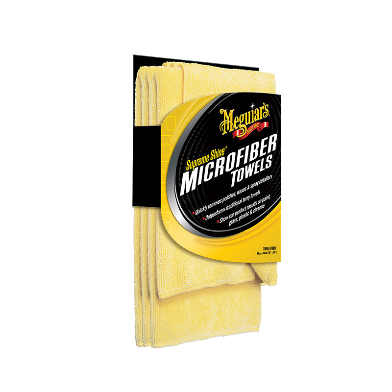 Supreme Shine Microfiber Towel Meguiars - Paños de Microfibra Multiuso