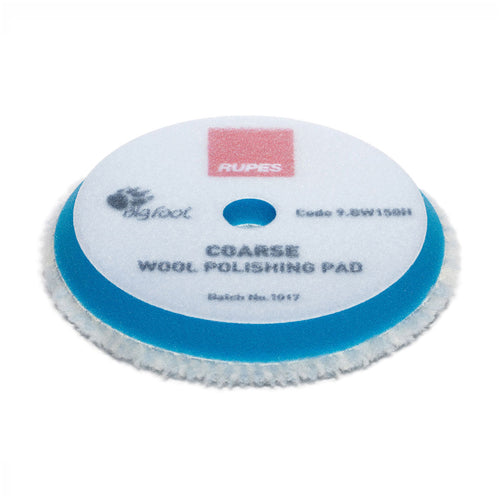 Rupes DA Coarse Blue Wool Polishing Pad - Pad de Lana Corte  3/ 5/ 6