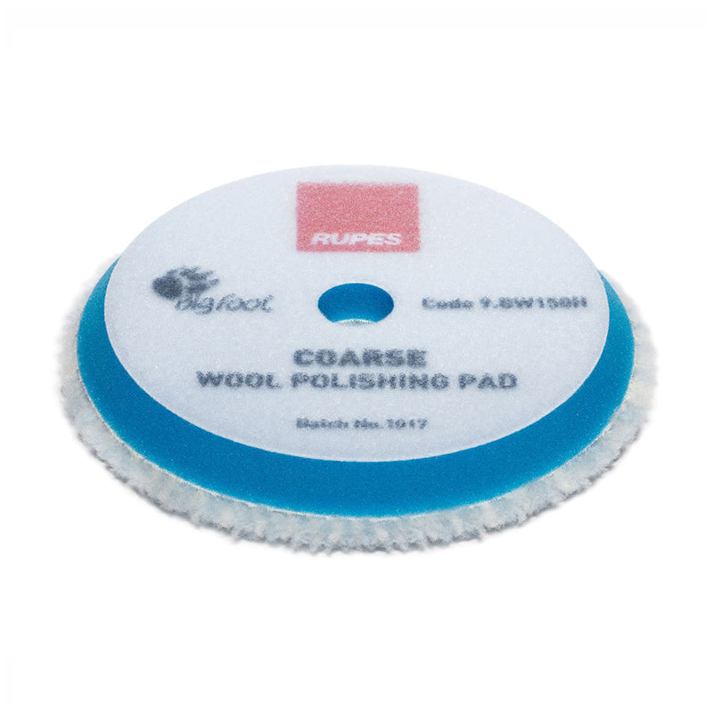 Pad de Lana Corte Rupes® Coarse Blue Wool Polishing Pad 3/ 5/ 6
